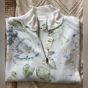 NWT Aerie Oversized Quarter-Zip Sweatshirt Size Small